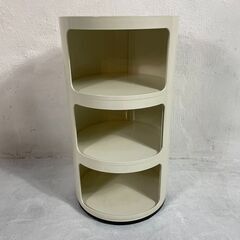 ◆🔶送料無料・設置無料有り🔶◆正規品 kartell COMPONIBILI コンポニビリ 3段＆2段セット 収納チェスト アンナ・カステッリ イタリア製 中古家具の画像