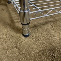 美品　磨いてあるので直ぐ使用出来ます　 メタルラック②の画像