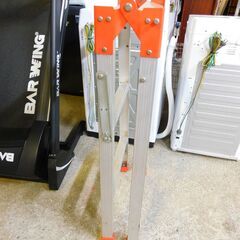 【JM698】　長谷川工業(Hasegawa) ハセガワ アルミ軽量はしご兼用脚立 3段脚立の画像