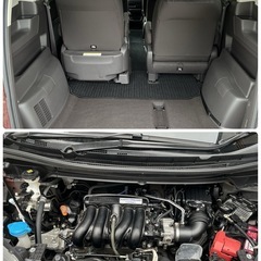 福祉車両 低走行 ホンダフリード 後席パイロットシートの画像