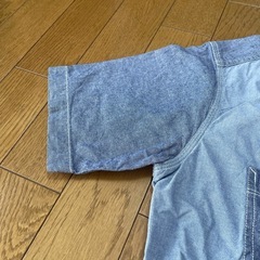 デニム風シャツの画像