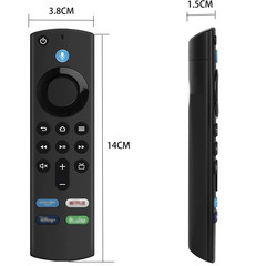 【新品未使用】スマートTV対応 汎用リモコン 音声認識機能付き 4K対応 APPボタン搭載 軽量モデルの画像