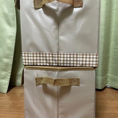 折りたたみ収納ボックス3個の画像