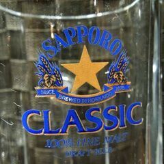 長期保管品 サッポロクラシック ビールジョッキ 6個セット 中ジョッキ サッポロビール ノベルティ 札幌市 新道東店の画像