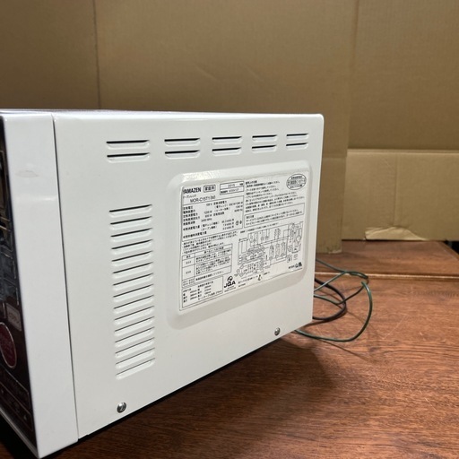 オーブンレンジ 600W ヤマゼン MOR-C15T1