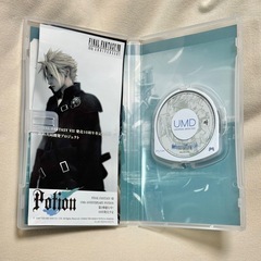 PSP CRISIS CORE FINAL FANTASY. VⅡ FF ファイナルファンタジー  PlayStation portable ゲームソフトの画像