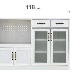 【無料】食器棚　キッチンボードの画像