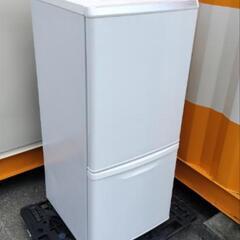 ■特価■2022年製■パナソニック 138L 冷蔵庫  (バニラホワイト） 自動霜取搭載 NR-BW14HJの画像
