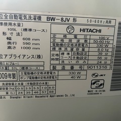洗濯機の画像