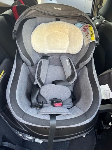 【交渉中】Combi グレー チャイルドシート 日よけ付き