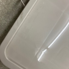 K2508-185 台車 ベージュ 6輪 プラスチック① キズ汚れ有りの画像
