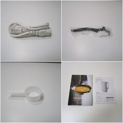 レコルト recolte  Auto Cooking Pot  RSY-2 (W)  自動調理ポット クリームホワイトの画像