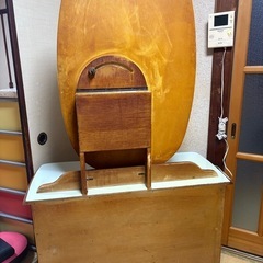 かなり古い鏡台　ドレッサーの画像