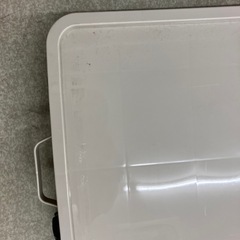 K2508-186 台車 ベージュ 6輪 プラスチック② キズ汚れ有りの画像