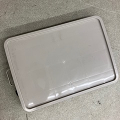 K2508-186 台車 ベージュ 6輪 プラスチック② キズ汚れ有りの画像
