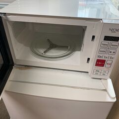 電子レンジ　NEOVE/ネオーブ  NGM720A ホワイト [20L /50/60Hz]の画像