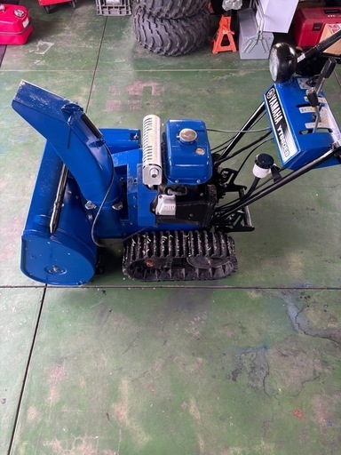 青森県　YAMAHA  YT660ES ヤマハ青の除雪機 青森県内無料配達します！