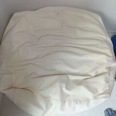 無印良品 体にフィットするソファ ビーズクッションの画像