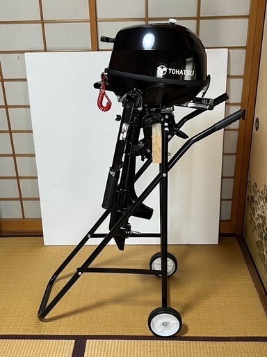 トーハツ製2馬力船外機+船外機台