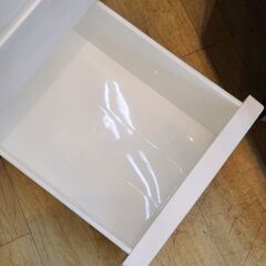 スチールフレーム スリム 5段プラチェスト キャスター付き■横幅38㎝×奥行45cm×高さ111cm■近隣配送無料 買取帝国 朝霞店の画像