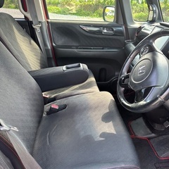 車検満タン渡可能！予備検査合格済！N-BOXカスタム！ツートンカラーSSパッケージ！4WD！デカナビ！の画像