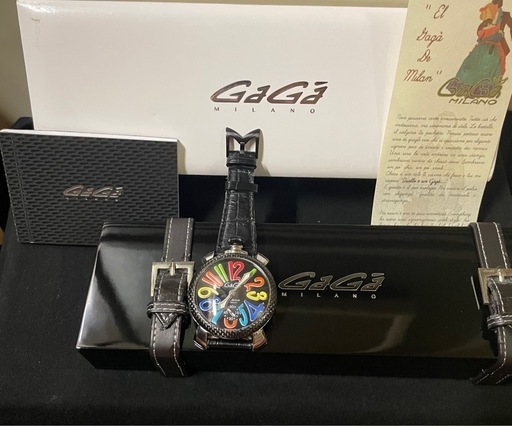 美品！GaGa MILANO Manuale 48mm