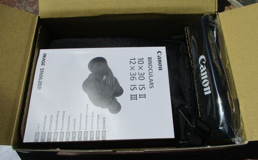 ☆キャノン Canon Binoculars 10×30 IS Ⅱ BINO10X30IS2　双眼鏡◆携帯性に優れたベーシックな10倍高い手ぶれ補正・軽量小型