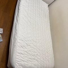 無印良品シングルベッドの画像