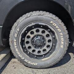 ハイエース　タイヤ　ホイール　セットの画像