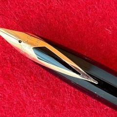 SHEAFFER シェーファー タルガ 1003 万年筆 コンバーター式 ペン先 14K 585 刻印 ゴールドカラー マットブラック 筆記用具の画像