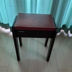 ジャノメミシンの椅子　レトロの画像