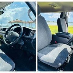【🚗レンタアップ美車✨】 ハイエース ワゴン GL 10人乗り！ キャンプや車中泊・習い事の送迎に大活躍！の画像