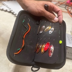 渓流釣り　スプーンセットの画像