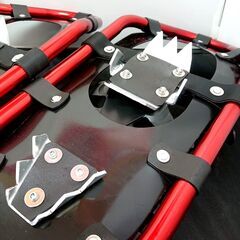 Prairie House スノーシュー 赤×黒 登山 雪山 トレッキングの画像