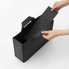 無印良品 ファイルボックス 3つセットの画像