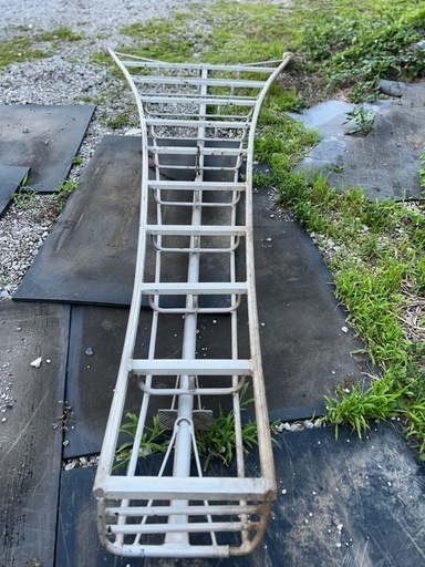 園芸用はしご、長さ約3400mm、上部長さ340mm、下部長さ1350mm、10段、アルミ製千葉県柏市から