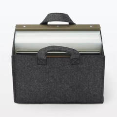 無印良品 ファイルボックスワイド　4つセットの画像