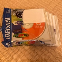 未使用のCDRとDVDRの画像