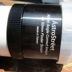 ☆アストロストリート AstroStreet 8倍 50mm RA ファインダー 90度完全正立像◆天体望遠鏡用アクセサリーの画像