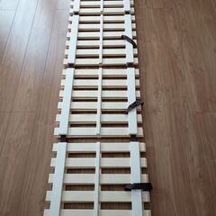 値下げ! すのこベッド・シングル・折りたたみ可能の画像