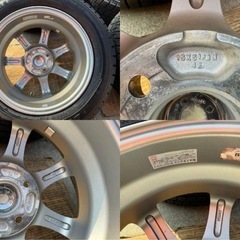 MILLOUS　15インチ　スタッドレス　175/65R15 22年製の画像