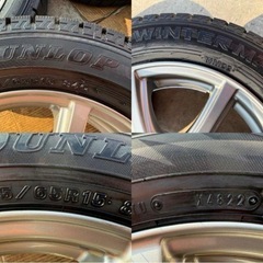 MILLOUS　15インチ　スタッドレス　175/65R15 22年製の画像