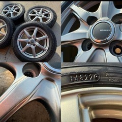 MILLOUS　15インチ　スタッドレス　175/65R15 22年製の画像