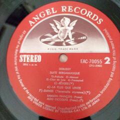 帯 国内盤 アルドチッコリーニ/ドビュッシー 子供の領分/ANGEL EAC70055 LP

　レコードの画像