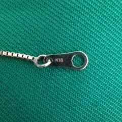 【造幣局ホールマーク刻印】K18ベネチアン中空ネックレス 長さ約50cmの画像
