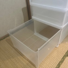 ニトリ  押入れケース セレスFD S2つ　ワイド深型Ｌの画像