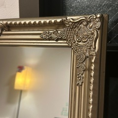 姿見　アンティークミラーの画像