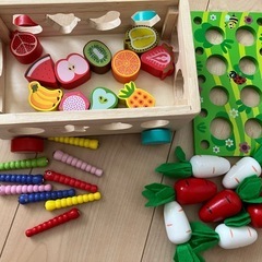 【美品】型はめ積み木の画像