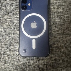 Phone 12 mini ブルー 64GB ケースケース付きの画像