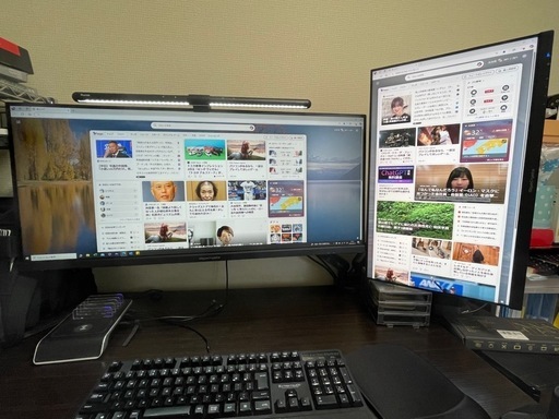 【34型のみ取引中】GigaCrystal ゲーミングモニター　ディスプレイ